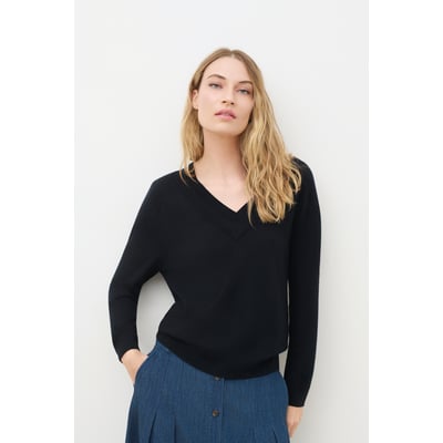 Pull droit col v MWANDA CAROLL