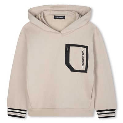 Sweat-shirt à capuche KARL LAGERFELD KIDS