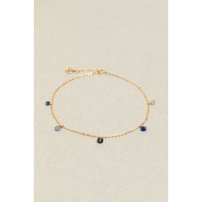 Chaîne cheville Damas - Azur YAY PARIS
