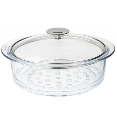 Cuit-vapeur en verre diamètre 20cm COMPLÉMENTS CRISTEL