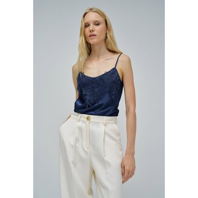HAUT EN SATIN AVEC DENTELLE SALSA JEANS