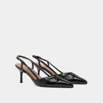 Escarpins slingack en cuir, Damour JONAK