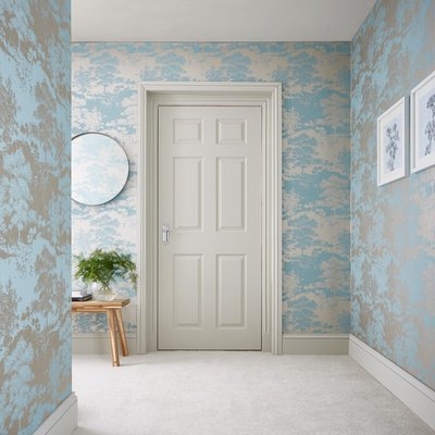 Papier peint Bosquets d'arbres glacés Meadow GRAHAM ET BROWN