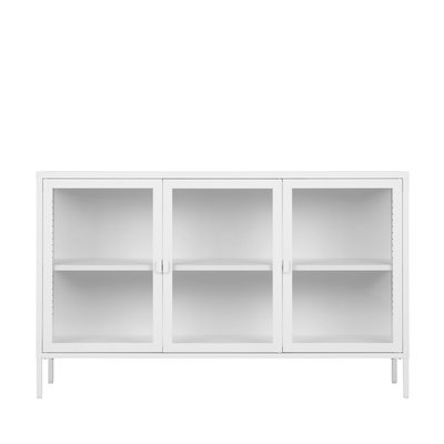 Buffet en verre et métal L140cm - BRISBANE HOUSE NORDIC