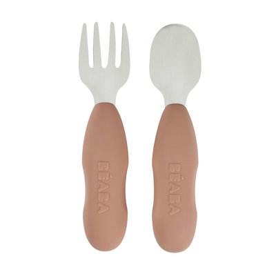 Lot de 2 pré-couverts inox - Pralin BEABA