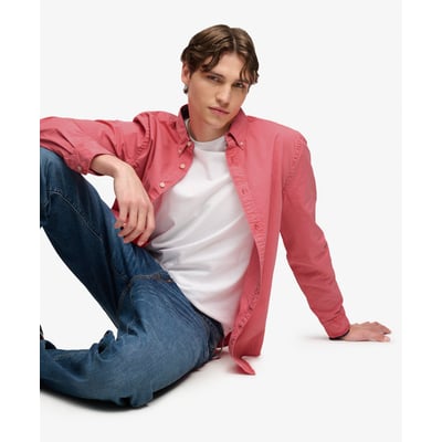 Chemise Manches Longues Coupe Décontractée SUPERDRY