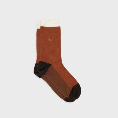 Chaussettes en coton peigné CHEVRONS BILLYBELT