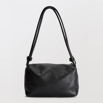 Sac porté épaule en cuir MONOPRIX