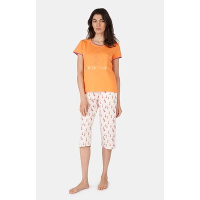 Pyjacorsaire en coton imprimé Nuit Indienne ARTHUR