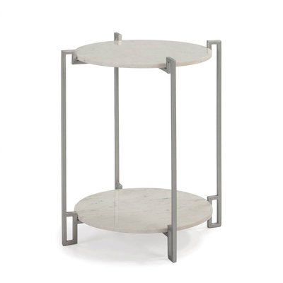 Table d'appoint en marbre, ronde, Nerin RECOLLECTION