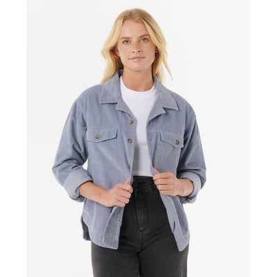 Chemise à manches longues en velours STEVIE RIP CURL