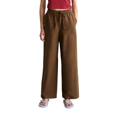 Pantalon à enfiler regular en mélange de lin et de coton MARC O’POLO DENIM