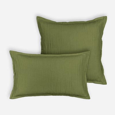 Kumla Cotton Muslin Cushion Cover LA REDOUTE INTERIEURS
