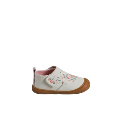 Chaussons bébé toile scratch VERTBAUDET