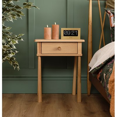 Uttara Oak Bedside Table SO'HOME