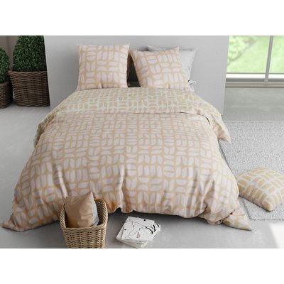 Parure housse de couette polycoton, Romy C DESIGN HOME TEXTILE