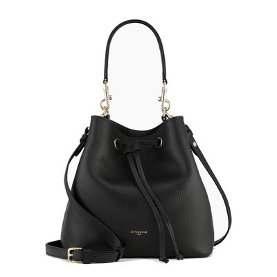 Sac seau en cuir grainé LOUISE LE TANNEUR