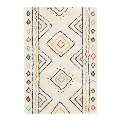 Tapis enfant shaggy doux et volumineux AZTEC AFK LIVING