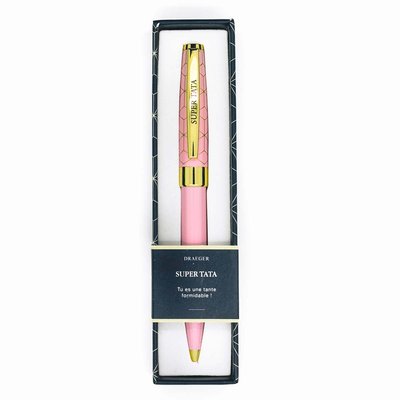 Stylo à bille personnalisé SUPER TATA DRAEGER PARIS