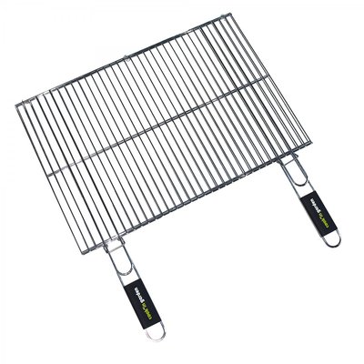 Grille double pour barbecue, 60x40 cm COOK IN GARDEN