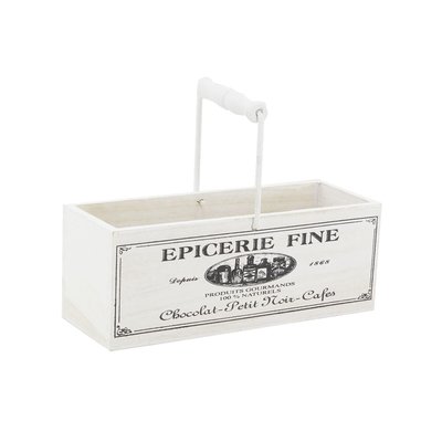 Panier en bois avec anse Epicerie fine AUBRY GASPARD
