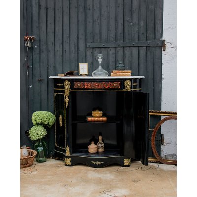 Buffet en bois et marbre Gilbert N°396 - Bon état DEBONGOUT