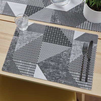 Set of 2 Larsson Geo Print Placemats CATHERINE LANSFIELD