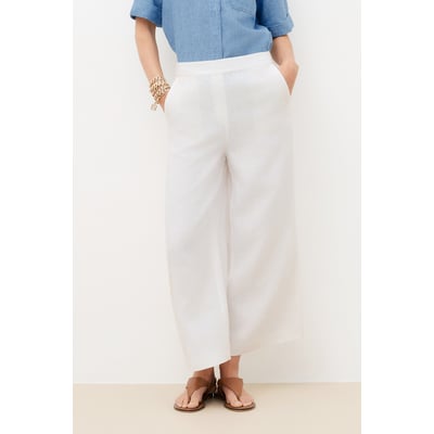 Pantalon large en lin PANDI CAROLL