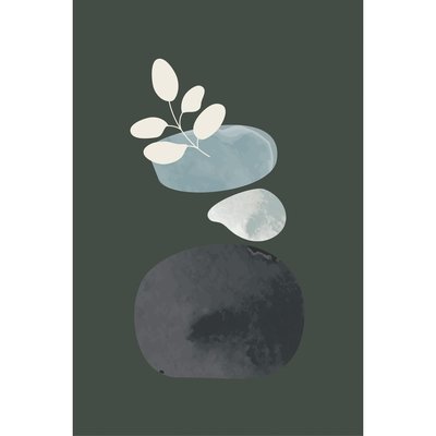 Tableau mural vase abstrait CEANOTHE
