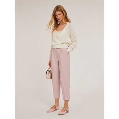 Pantalon à plis en poly viscose MOTIVI