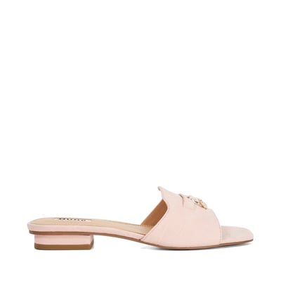 Sandales à enfiler en cuir avec pampilles - LINDO DUNE LONDON
