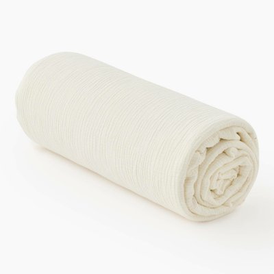 Drap housse uni, 160x200cm, 100% coton bio GOTS MONOPRIX