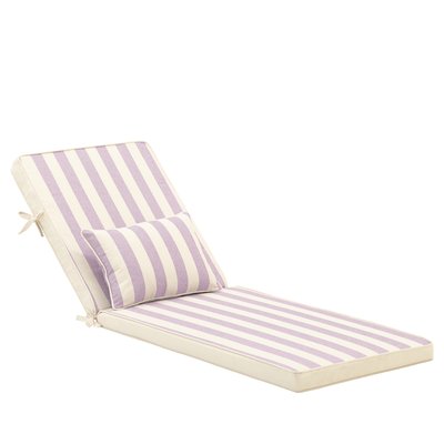 Coussin chaise longue, rayé,  Eolias DEFORA HOME
