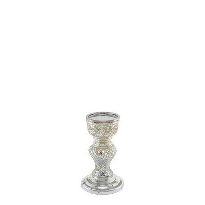 Porte-bougie décoratif en verre H23 SIA DECO