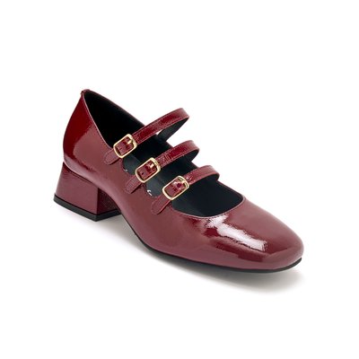 Babies cuir verni 3 brides PEDICONFORT