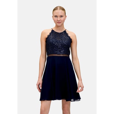 Robe de cocktail en dentelle VERA MONT