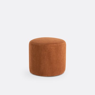 Pouf velours côtelé, Séméon LA REDOUTE INTERIEURS