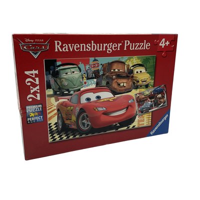 Puzzle Cars 2x24 pièces - Bon état RAVENSBURGER