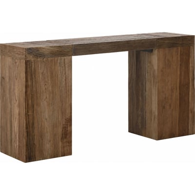Console en bois d'orme recyclé fait main RECOLLECTION