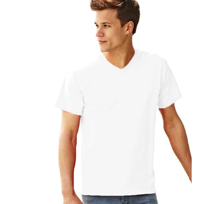 T-shirt col V FRUIT OF THE LOOM