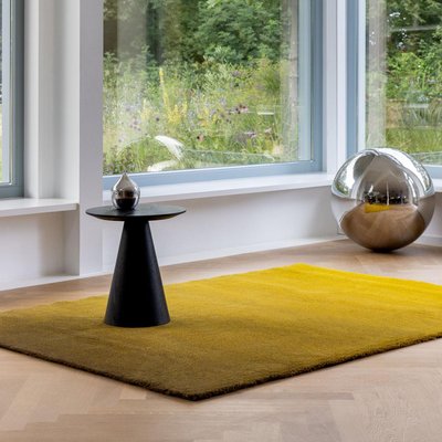 Tapis salon et chambre tufté en laine motif faux uni SHADELO UN AMOUR DE TAPIS