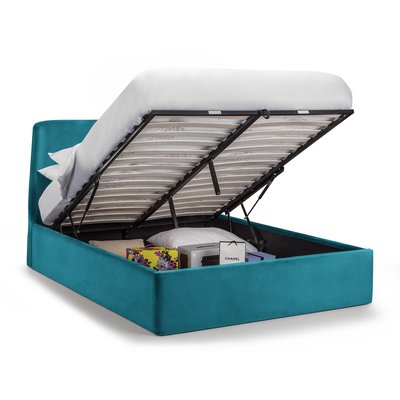 Messina Curved Ottoman Storage Bed SO'HOME