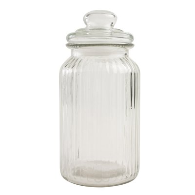 Bocal hauteur 23 cm Optic en verre T ET G WOODWARE