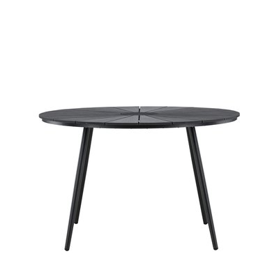 Table à manger de jardin 4 personnes ronde en aluminium et métal- SAN VITO VENTURE HOME