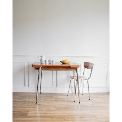 Table à manger en formica Karla N°71 - Bon état DEBONGOUT