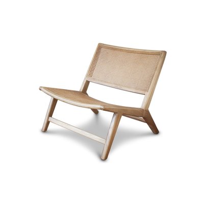 Fauteuil en cannage naturel THISTED PRODUIT INTERIEUR BRUT