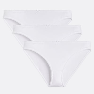 Lot de 3 slips en coton extensible LA REDOUTE COLLECTIONS