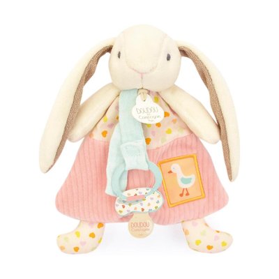 Doudou attache sucette DOUDOU ET COMPAGNIE