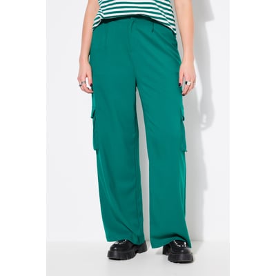 Pantalon cargo taille haute et jambe large STUDIO UNTOLD