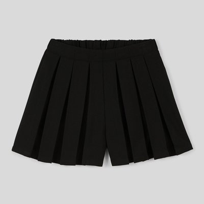 Short plissé uni MONOPRIX